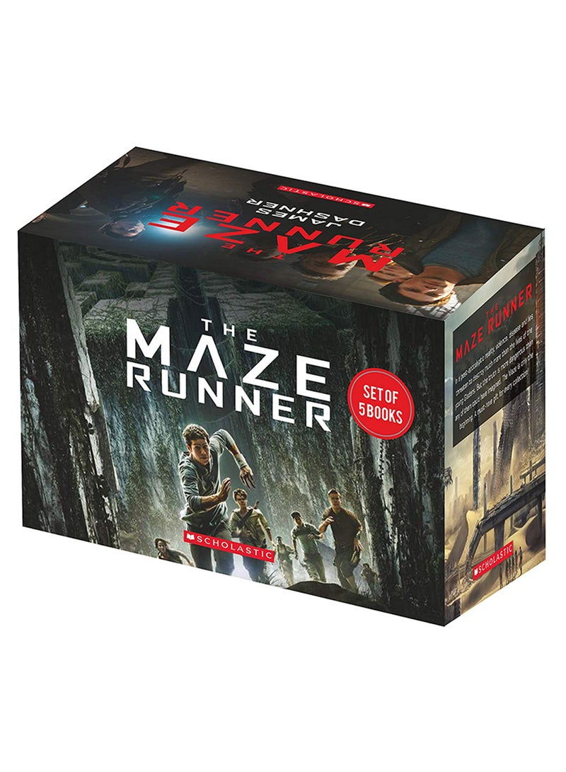 Pack Of 5 The Maza Runner Paperback English by James Dashner - 43439 