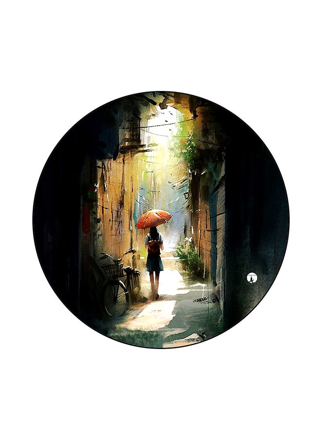 BP Printed Round Mouse Pad Multicolour