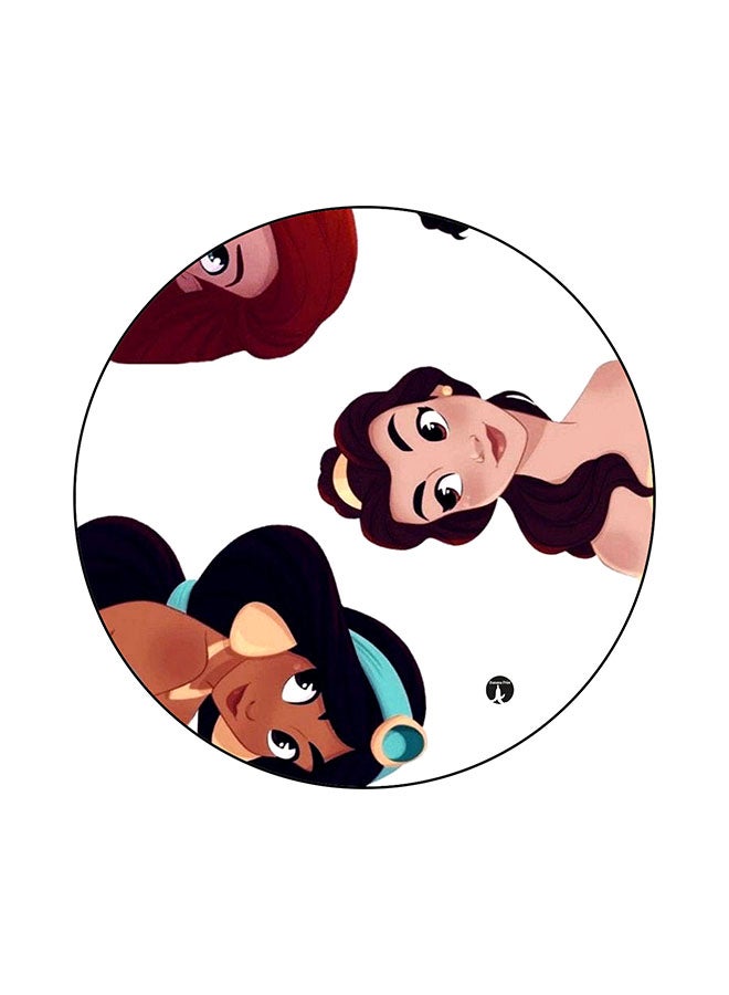 BP Printed Round Mouse Pad Multicolour
