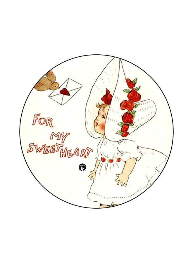 بي بي قاعدة ماوس عليها رسومات مطبوعة متعدد الألوان