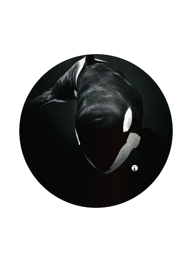 BP Anti-Slip Printed Mouse Pad Black/White