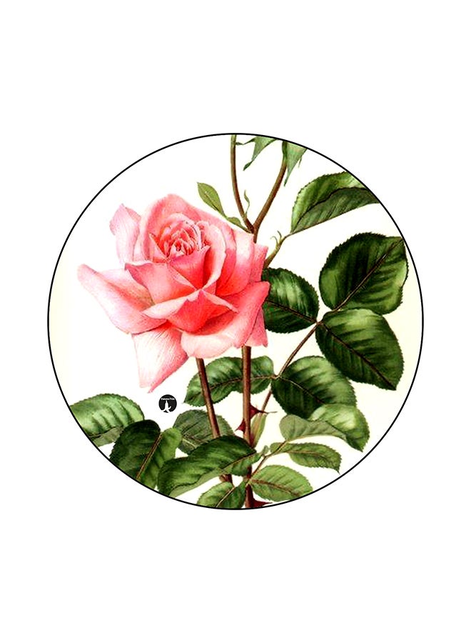 Printed Round Mouse Pad Multicolour