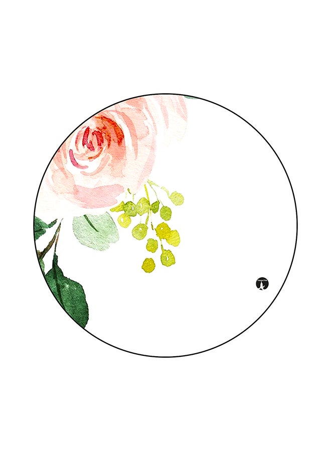 BP Flower Printed Mouse Pad Multicolour