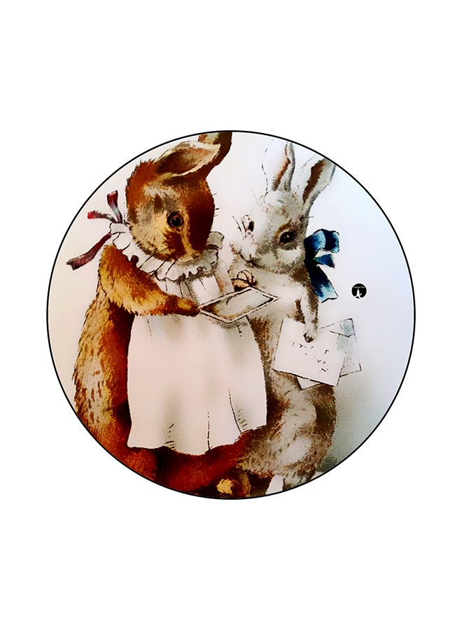 بي بي لوح ماوس مضاد للانزلاق ومزين بطباعة متعدد الألوان