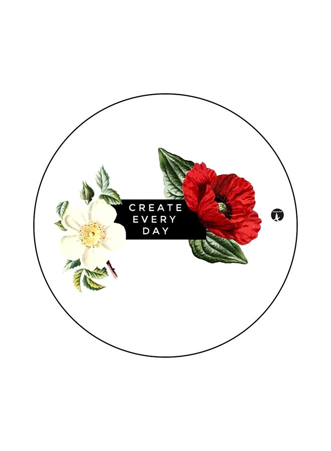 BP Printed Round Mouse Pad Multicolour