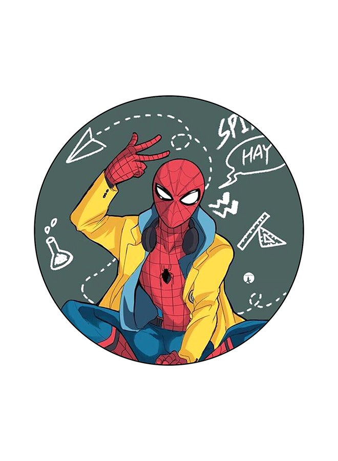 BP Printed Round Mouse Pad Multicolour