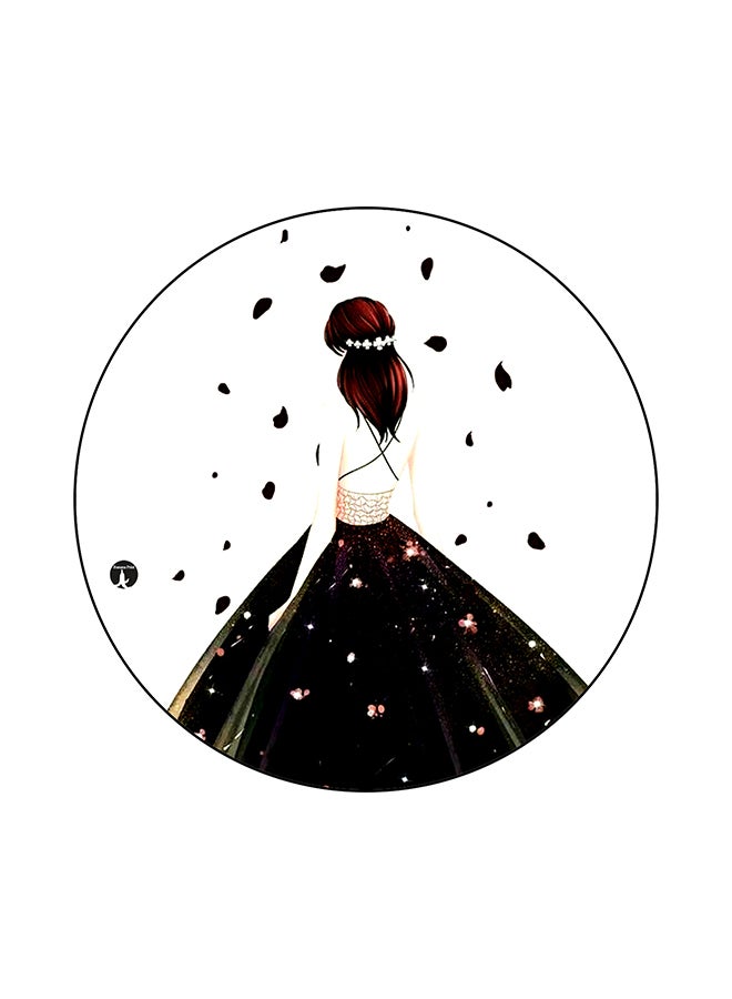 قاعدة ماوس عليها رسومات مطبوعة متعدد الألوان