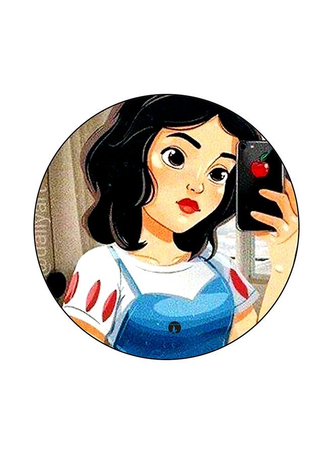 BP Printed Round Mouse Pad Multicolour
