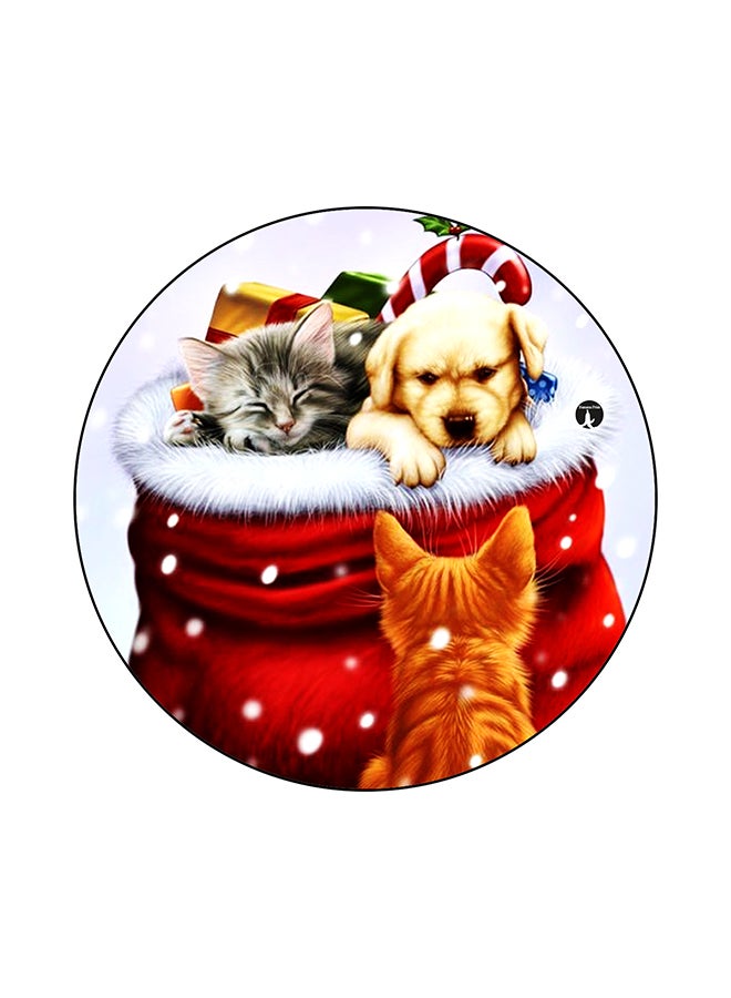 BP Anti-Slip Printed Mouse Pad Multicolour