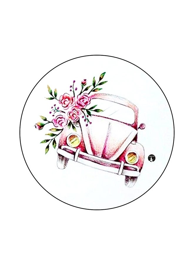 BP Printed Mouse Pad White