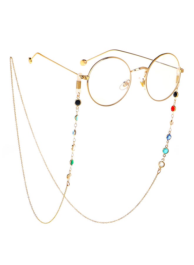 Beaded Eyeglasses Chain With 2-Piece Silicone Anti-Slip Ring - v1581674949/N34525728A_4