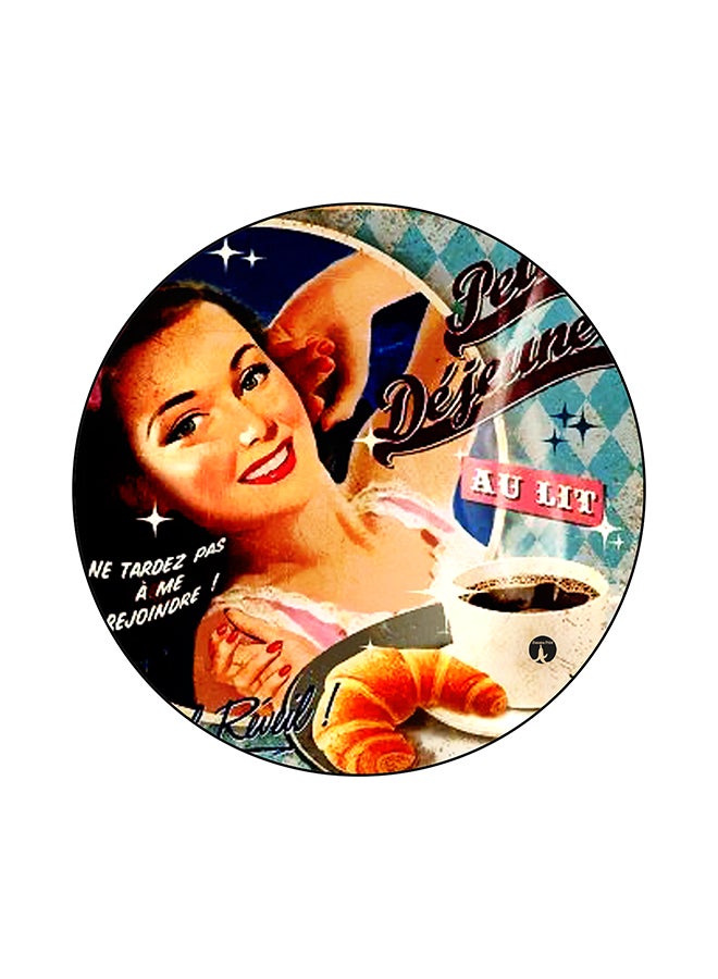 BP Anti-Slip Printed Mouse Pad Multicolour