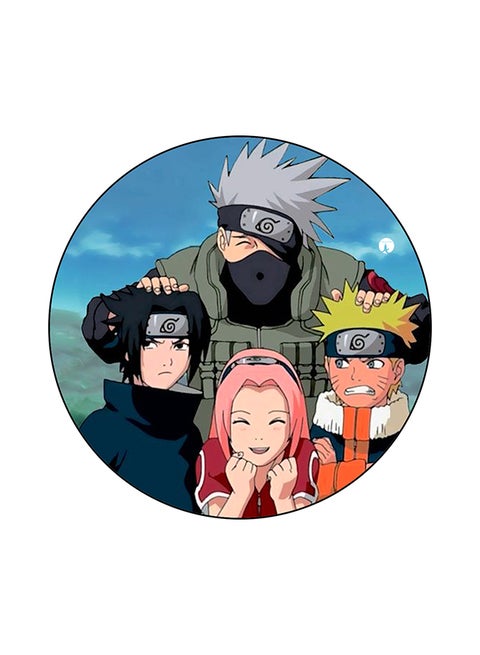 The Naruto Animation Printed Mouse Pad Multicolour