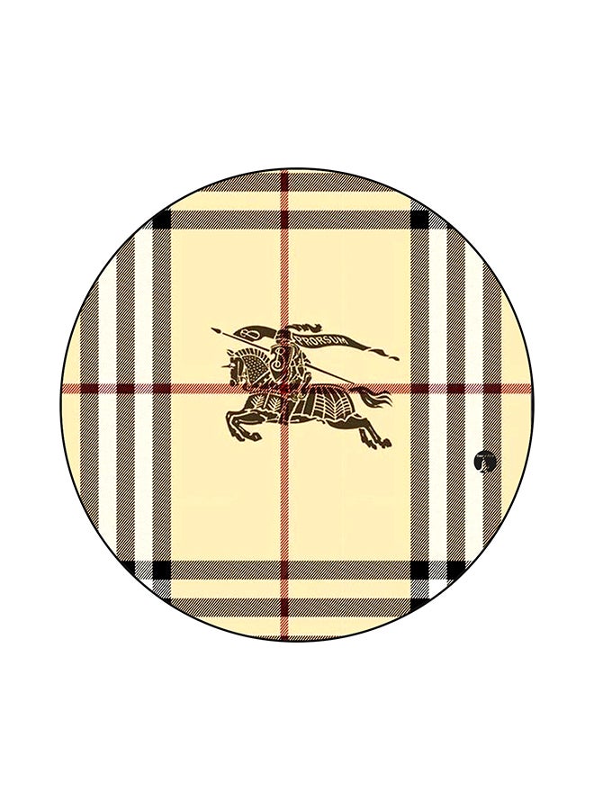 Printed Round Mouse Pad Multicolour