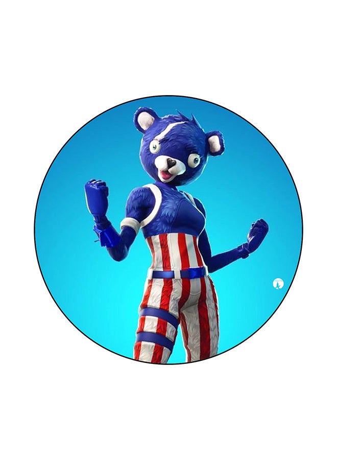BP Printed Mouse Pad Blue/White/Red