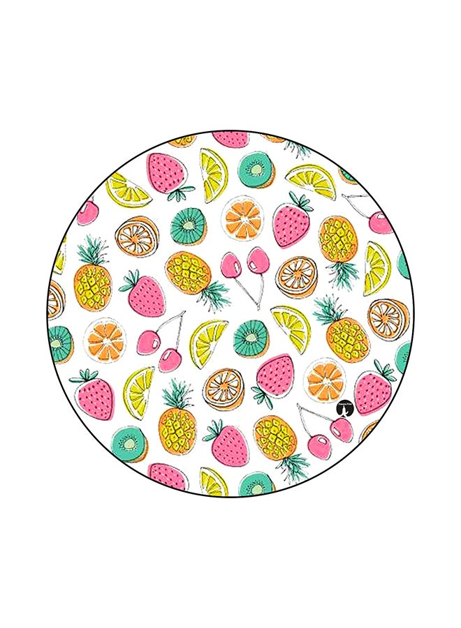 BP Printed Round Mouse Pad Multicolour