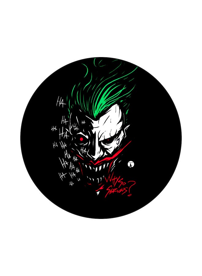 BP Printed Round Mouse Pad Multicolour