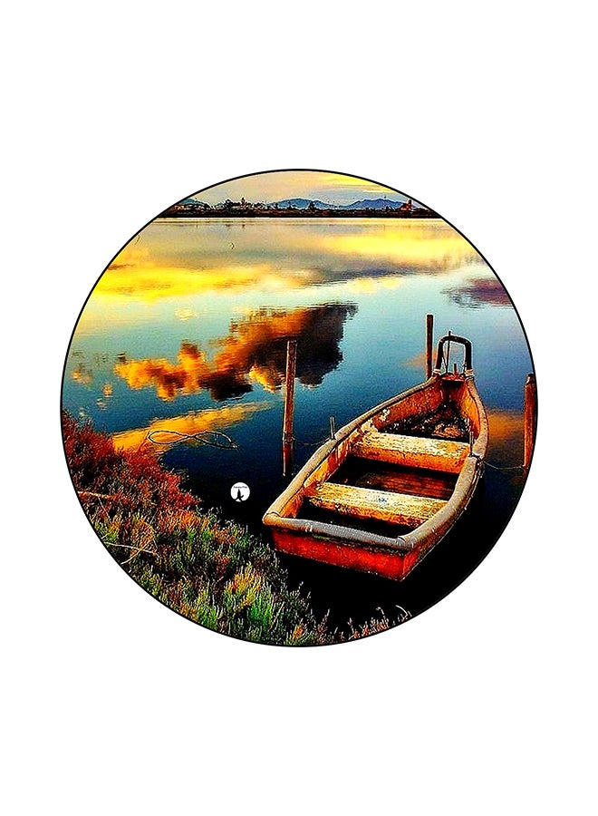 BP Printed Round Mouse Pad Multicolour