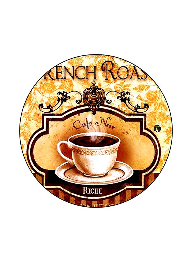 BP Printed Round Mouse Pad Multicolour