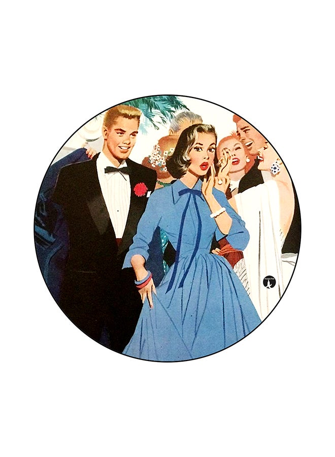 BP Anti-Slip Printed Mouse Pad Multicolour