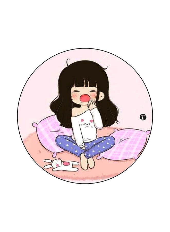 BP Little Girl Printed Mouse Pad Multicolour