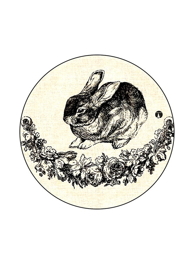 BP Rabbit Printed Mouse Pad Multicolour