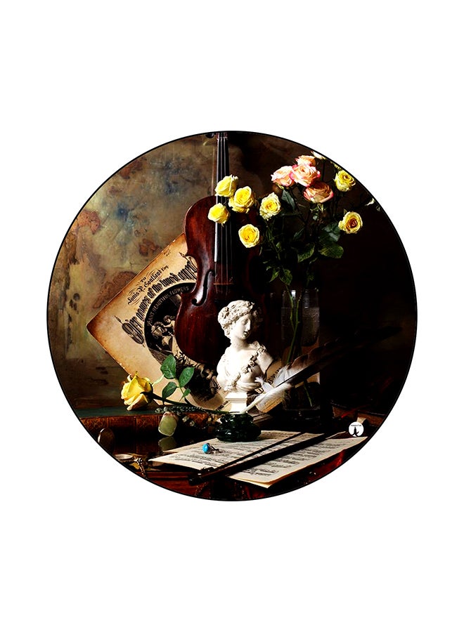 BP Printed Round Mouse Pad Multicolour
