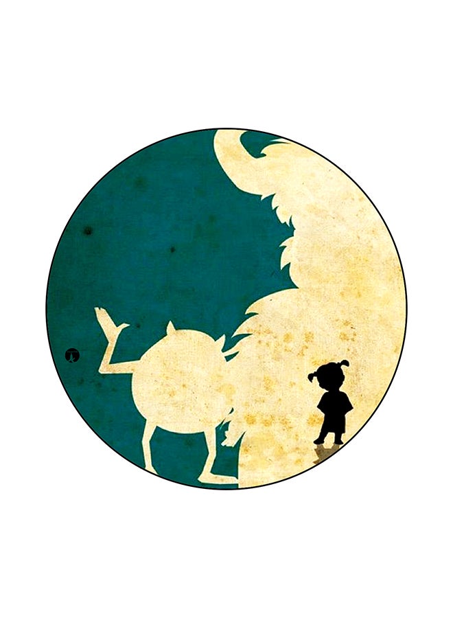 بي بي قاعدة ماوس عليها رسومات مطبوعة متعدد الألوان