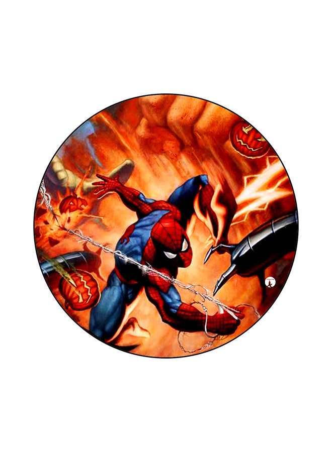 بي بي لوحة ماوس بطبعة سبايدر مان متعدد الألوان