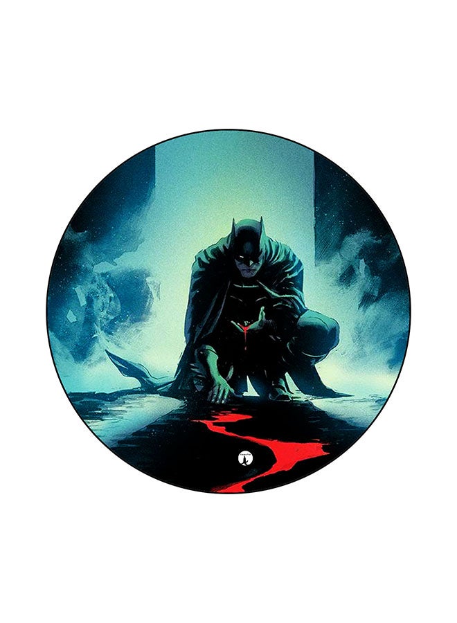 BP Batman Printed Mouse Pad Blue/Black/Red