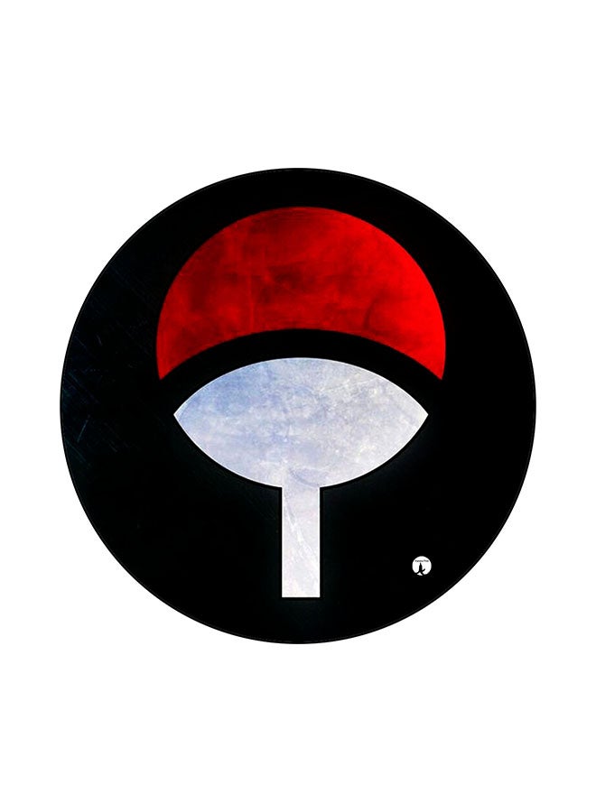 BP Anti-Slip Printed Mouse Pad Black/White/Red