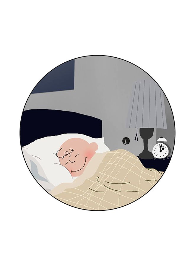 لوح ماوس مضاد للانزلاق ومزين بطباعة متعدد الألوان