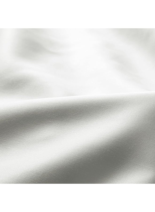 Generic Fitted Sheet Fabric White 260x240cm  - Image 3