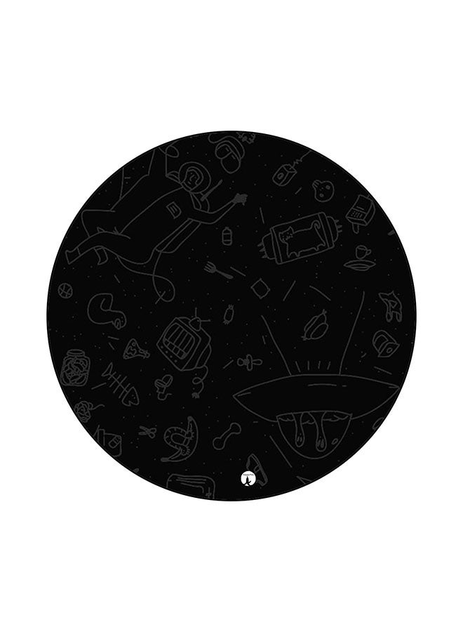 BP Printed Mouse Pad Black