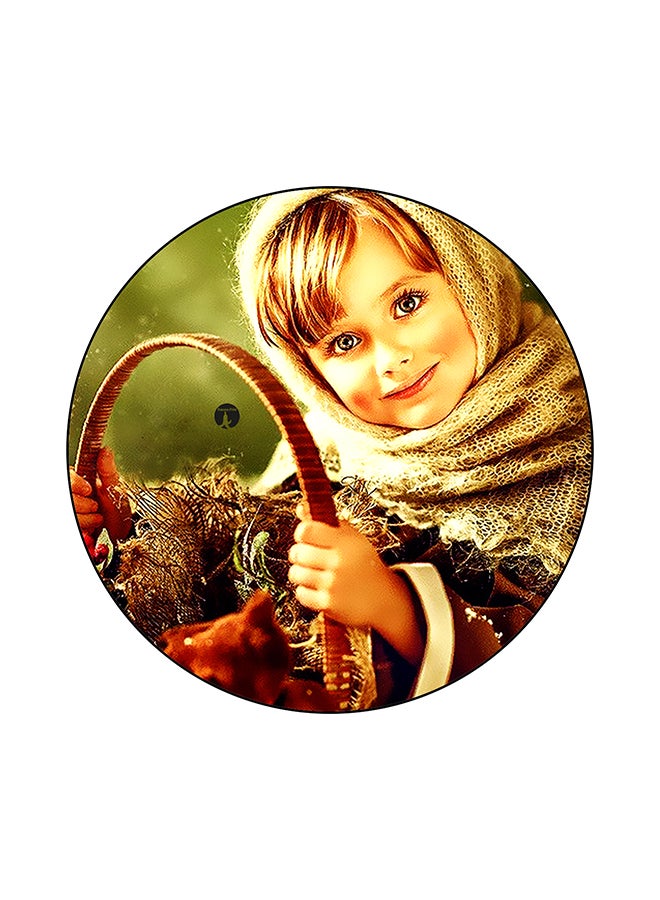 لوح ماوس مضاد للانزلاق ومزين بطباعة متعدد الألوان