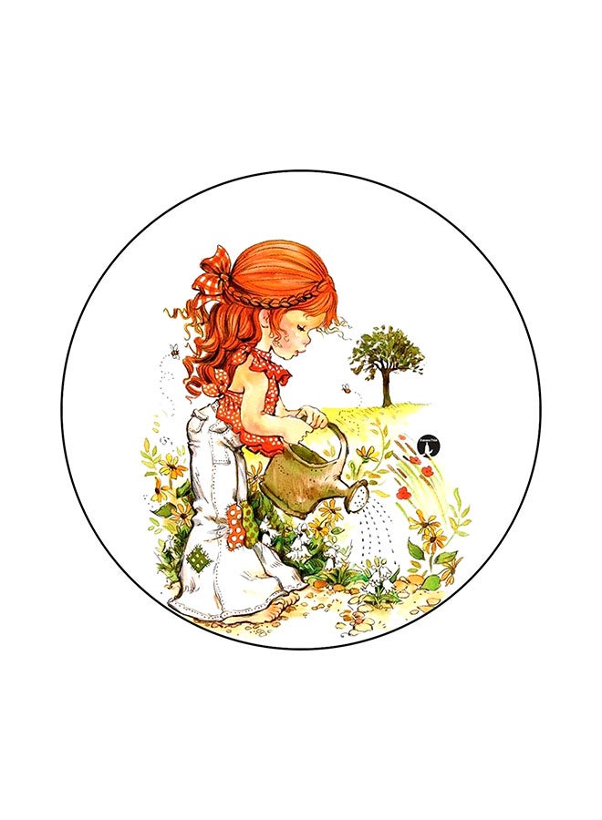 بي بي لوحة ماوس برسمة فتاة متعدد الألوان