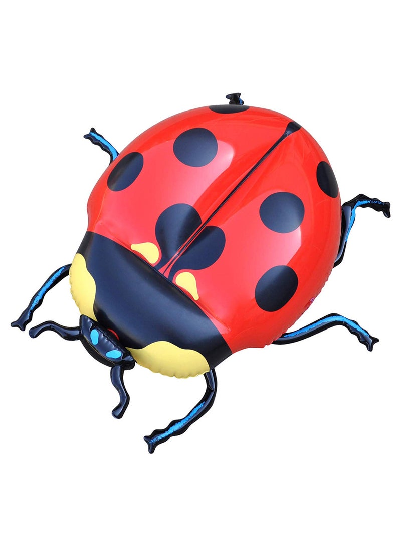 جيت كرييشنز بالون للحفلات قابل للنفخ على شكل دعسوقة 25بوصة - Image 1