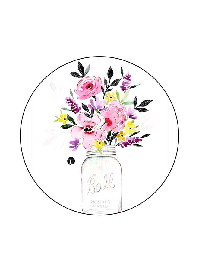 BP Flowers Printed Mouse Pad Multicolour