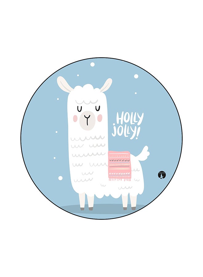 BP A Llama Mouse Pad Blue