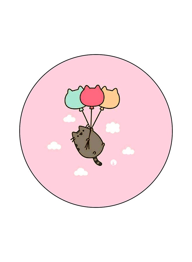 BP A Cat Mouse Pad Pink
