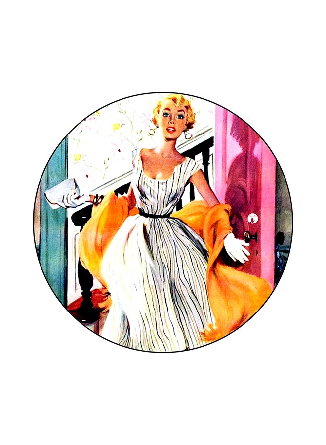 BP Vintage Art Mouse Pad Multicolour