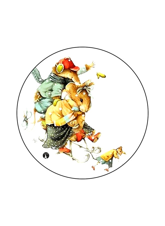 BP Mouses Printed Mouse Pad Multicolour 