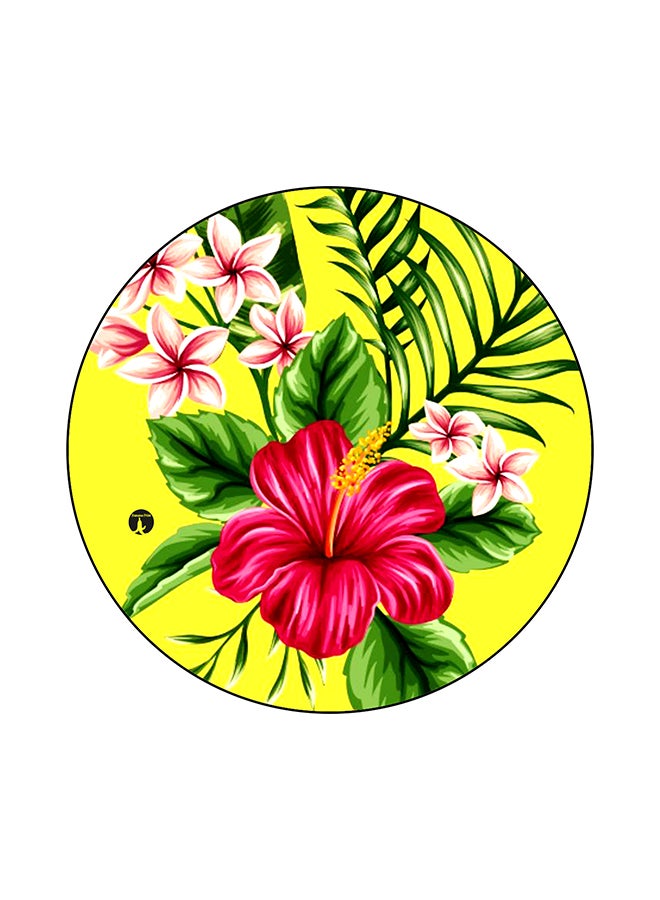 BP Flowers Mouse Pad Yellow