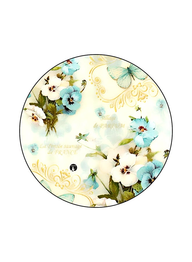 بي بي لوحة ماوس مزينة بنقشة الزهور متعدد الألوان