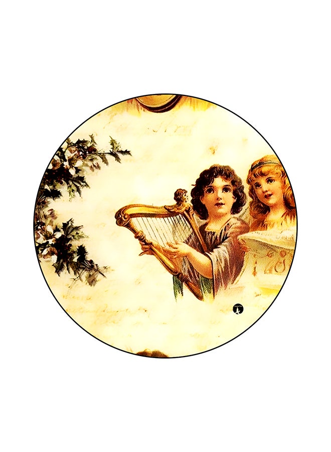 BP Vintage Art Printed Mouse Pad Multicolour