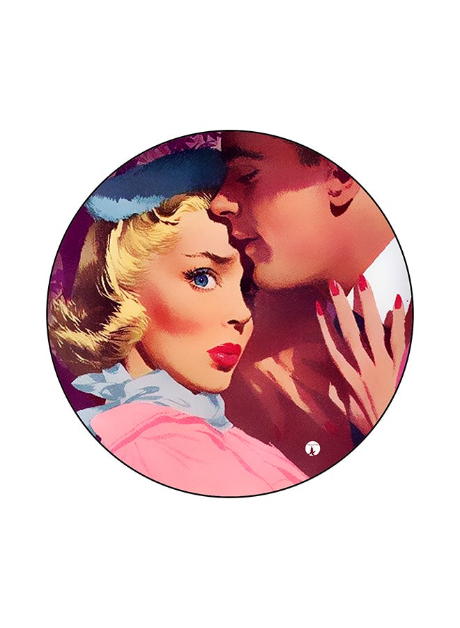 BP Vintage Art Printed Mouse Pad Multicolour