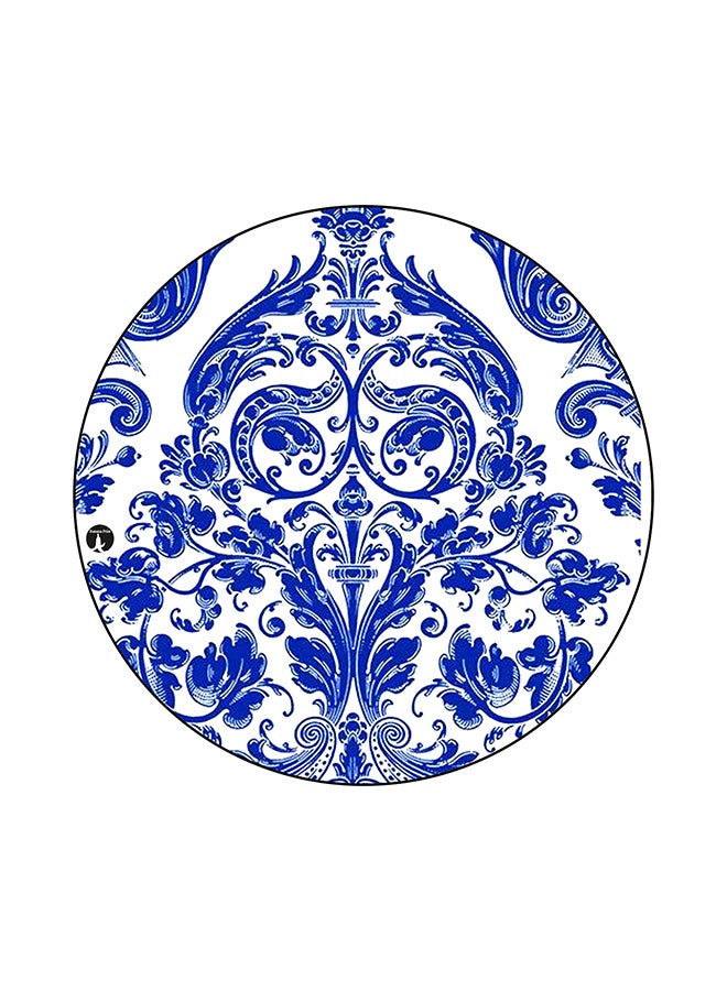BP Art Printed Mouse Pad Blue/white