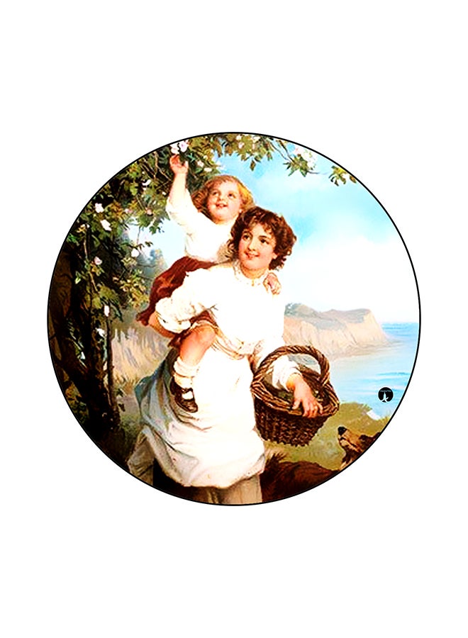 بي بي لوحة ماوس بتصميم كلاسيكي فينتيدج متعدد الألوان