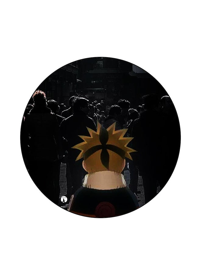 BP The Anime Naruto Printed Mouse Pad Black/Brown