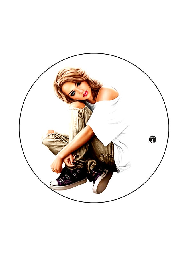 BP A Woman Mouse Pad Multicolour